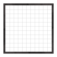 rionet i træramme sort med galv rionet 120x120 rionet i træramme sort med galv rionet 120x120
