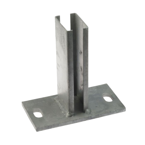 stolpeforankring 60x40 galv.