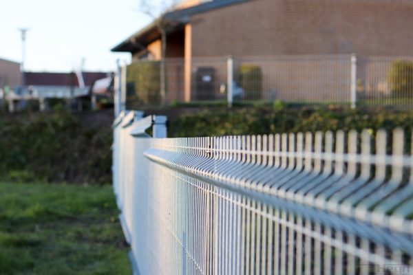 DPanelhegnGalvaniseretInkl.Stolper