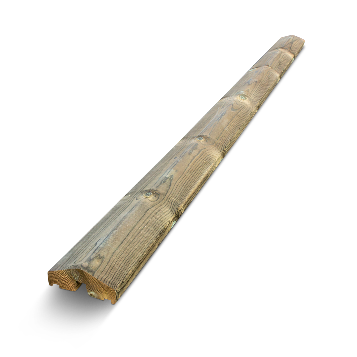 Jima Hegnsystem - Kantet Topprofil 210cm - Grøn
