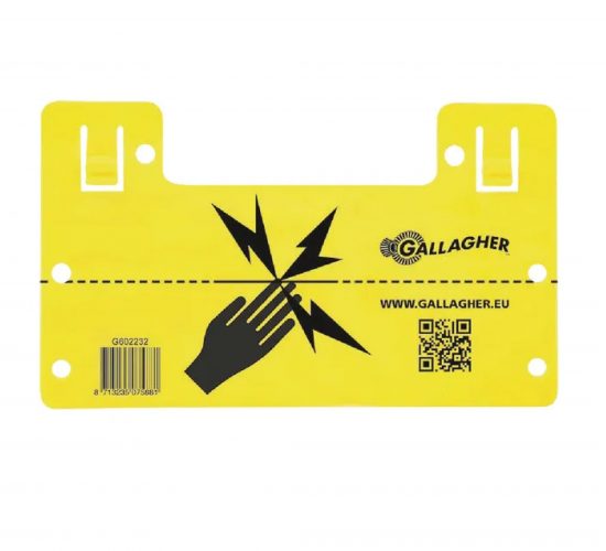 Advarselsskilt om elektrisk hegn - Gallagher Advarselsskilt om elektrisk hegn - Gallagher