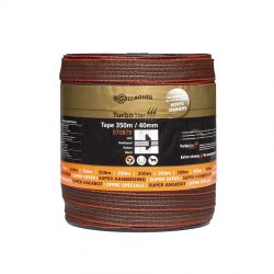 Polybånd TurboStar 40mm x 350m Terra - Gallaghercov Polybånd TurboStar 40mm x 350m Terra - Gallaghercov