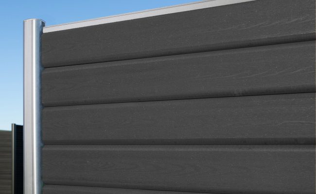 Dansk XL Komposithegn Blok - Alu Sort Blok Dansk XL Komposithegn Blok - Alu Sort Blok